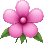 Pink flowers  sticker
