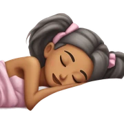 Ariana Grande sleeping sticker