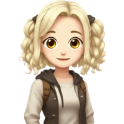 anime girl cute sticker