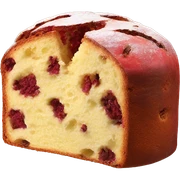 Red velvet panettone  sticker