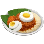 malaysian nasi lemak sticker