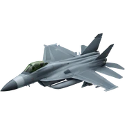 Fighter jet sticker