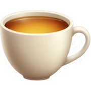 Cup of tea sticker