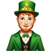 Celebratory Leprechaun sticker