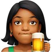 Cerveza Drinker sticker