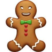 gingerbread sticker