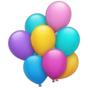 balloons sticker