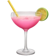 Coquette drink sticker