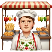 Street Food Vendor sticker