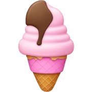 Light Pink Ice Cream sticker