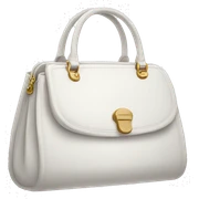 white purse  sticker