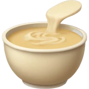 Beige asthetic soup  sticker