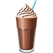 Milkshake chocolate sticker