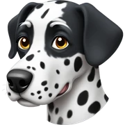 Dalmatian  sticker
