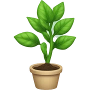 Plant sticker