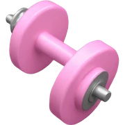 Light Pink weights sticker