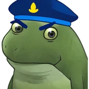 Turtle with frowny face  sticker