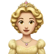 princess vintage sticker