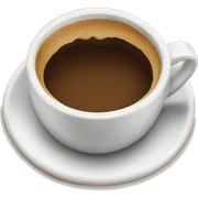 Coffee sticker