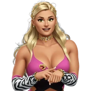 blonde beauty with jewelry sticker