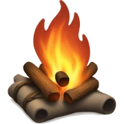 Cozy fire  sticker