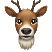 reindeer  sticker