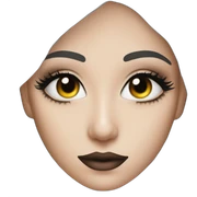 Eye shadow sticker