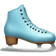 ice skate sticker