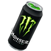 Monster energy drink sticker