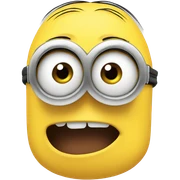 Minion blushing sticker