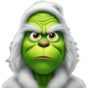 grinch sticker