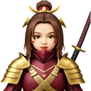 Samurai Leader sticker