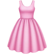Pink dress sticker