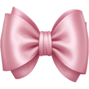 cute light pink bow sticker
