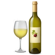 White wine sticker