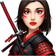 Daring Samurai sticker