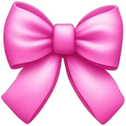 Pink schleife sticker
