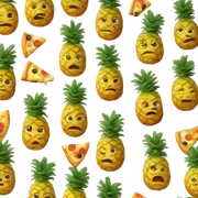 Pineapple pizza yuck sticker