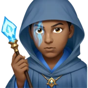 Veiled Spellcaster sticker