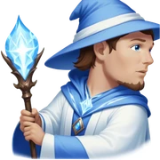 Frostborne Magician sticker