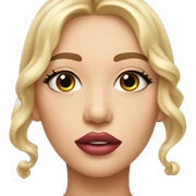 Lip gloss  sticker