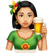 Cerveza Drinker sticker