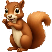 squirrel sticker