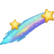shooting star  sticker