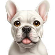 French bulldog sticker