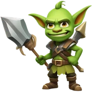 Goblistein clash royale sticker