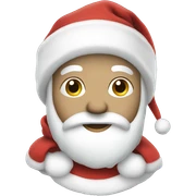 christmas white sticker