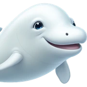 Beluga sticker