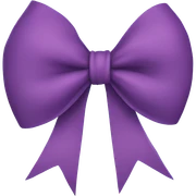 Bow sticker