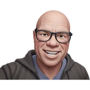 smiling boy in glasses meme sticker